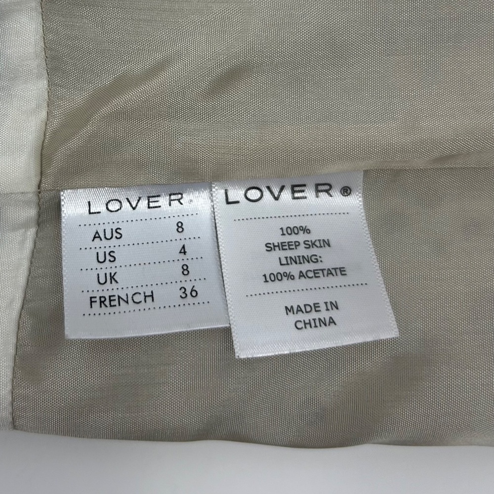 LOVER Leather Top - Picture 7 of 10